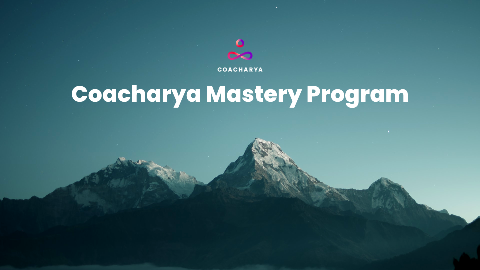 Coacharya Mastery Program