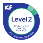 ICF Level 2 Accredited Coaching Education badge