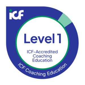 ICF Level 1 Accredited Coaching Education badge
