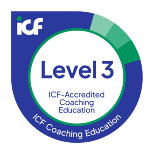 ICF Level 3 Accredited Coaching Education badge